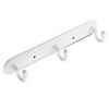 MOEN Decorative White Triple Robe Hook