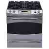 GE Profile GE Profile 30" Slide-In Gas Self-Cleaning Convection Range with Warming Drawer