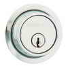 Weiser Low Profile Dead Bolt - Polished Chrome Finish