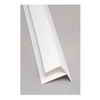 Exceliner Outside Corner PVC White Moulding 8 Ft.