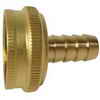 Watts Brass Stamped Female Hose Nut To Machined Hose Barb Swivel