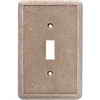 Weybridge Single Toggle Noche Cast Stone Wallplate