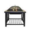 Paramount Vermont Tile Combination Wood & Gel Fuel Burning Firepit