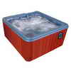 QCA Spas Palm Beach Blue Denim 5 Person Lounger Spa 70 Jets, (2) 4 HP pumps, Bromine Salt Generator