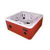QCA Spas Cape Coral Silver Marble 8 Person, 60 Jet Spa with (2) 4 HP Pumps, Features an LED Light...