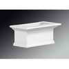 Mayne Yorkshire Window Box, White - 2 Feet