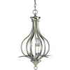 Progress Lighting Trinity Collection Brushed Nickel 3-light Chandelier