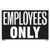 Klassen Bronze 12" X 19" Sign - Employees Only