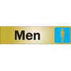 Klassen Bronze 2" X 8" Sign - Men