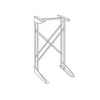 GE Dryer stand for PCKS443EB, PSKS/P333EB - for use with GSLS or GSLP1100A
