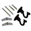 Atron Electro Industries Inc. Black Swag Lamp Hooks - 2 Piece