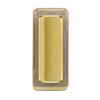 Heath Zenith Wired Polished Brass Push Button with LED Halo-Light and Key Finder