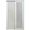 NUporte 1-Lite Bi-Pass Closet Doors (2010-4880) - White