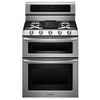 KitchenAid 2.5 / 4.2 Cu. Ft. Self Clean Gas Convection Range (KDRS505XSS) - Stainless Steel