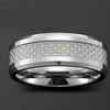 Tradition®/MD Men's Tungsten White Carbon Fibre Wedding Band