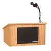 Modular Tabletop Lectern, Medium Oak