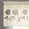 Whole Home®/MD 'Botanical' Embroidered Tailored Valance Sheers
