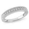 Diamore ¼ ct. Diamond Wedding Band, 10k White Gold