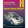 Haynes Repair Manual, Toyota Prius