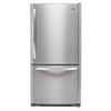 LG 19.7 Cu. Ft. Bottom Mount Refrigerator (LBN20518ST) - Stainless Steel