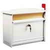 Gibraltar Industries White Mailsafe Wallmount Mailbox