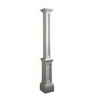 Mayne Signature Lamp Post in White (Decorative Post Only)