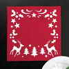 Whole Home®/MD Reindeer Applique Holiday Placemats