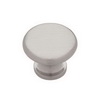 Perfect Home Perfect Home 1 - 1/4" Round Hollow Knob 10 Pack Satin Nickel