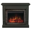 Muskoka Beale Electric Fireplace, Espresso, 25 Inch Firebox