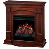 Dimplex Knock Down Compact Fireplace - Burnished Walnut