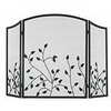 Brunet 3-Panel Fireplace Screen