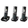 Panasonic 3-Handset DECT 6.0 Cordless Phone (KXTG8053B)