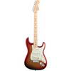 Fender American Deluxe Stratocaster Electric Guitar - Sunset Metallic
