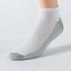 Jockey® Men's 4 Pair Soil Buster Low Cut Sports Sock White/Grey