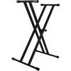 On-Stage Classic Double Brace Keyboard Stand