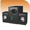 iCAN 2.1 Multimedia Speaker System - Piano Black Panel (SB-3201BK)