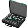 Wera 22-Piece Zyklop ½''-Drive Metric Socket Set