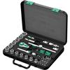 Wera 38-Piece Zyklop 3/8''-Drive SAE Socket Set