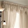 Whole Home®/MD Pair of 'Rhapsody' Voile Pinch Pleats