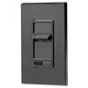 Leviton Decora SureSlide Dimmer w/Preset Switch, Black