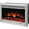 Muskoka Muskoka Electric Fireplace Insert, Stainless Steel, Widescreen 25 Inch