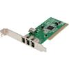 STARTECH 3PORT FIREWIRE I.LINK IEEE 1394 PCI CARD PC/MAC