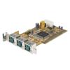 STARTECH 3 PORT LOW PROFILE PCI 12V POWERED USB CARD