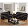 Demitri Leather Sofa and Loveseat