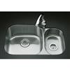 Kohler Undertone High/Low Undercounter Kitchen Sink