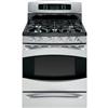 GE Profile GE Profile 30 Inch Free Standing Dual Fuel Convection Self Cleaning Range With Bakin...