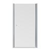 Kohler Fluence Frameless Pivot Shower Door in Bright Silver