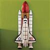 Space Shuttle Metal Wall Decor