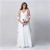 Jolie(TM/MC) Beaded-strap Style Wedding Gown