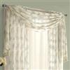 Whole Home®/MD 'Savannah' Leaf-Print Voile Sheer Scarf Valance